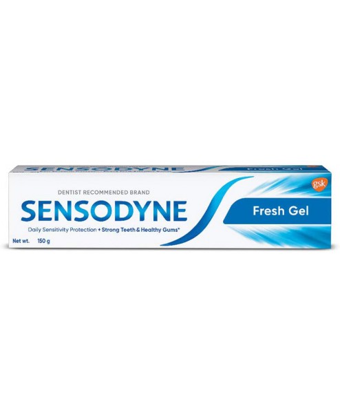 Sensodyne Toothpaste: Fresh Gel Sensitive 150gm
